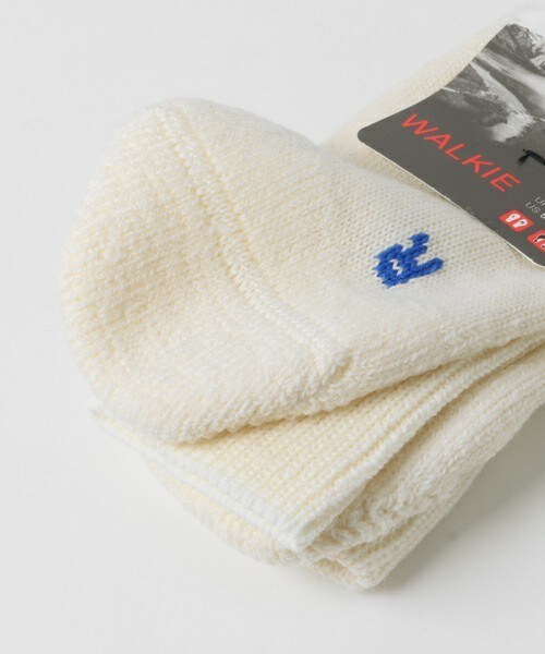 FALKE（ファルケ）の「FALKE WALKIE#16480（ソックス/靴下・レディース・オフホワイト/ブラック/ミックスグレー・M）」の5枚目の写真