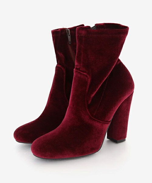 DHOLIC（ディーホリック）の「2TYPEサイドジップアンクルブーツ（ブーツ・レディース・ブラックA/ブラックB/ワイン・225/230/235/240/245/250）」の3枚目の写真