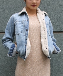 GAP | シェルパデニムジャケット(デニムジャケット)