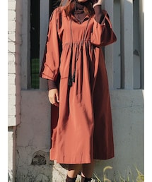 KORMARCH | Vネックロングワンピース(ワンピース)