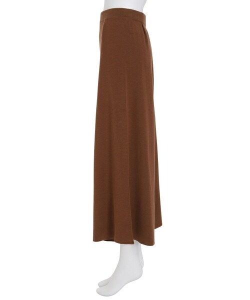 EVRIS(エヴリス)の「ミラノリブワイドパンツ(パンツ・レディース・ホワイト/ブラック/ブラウン・F)」の7枚目の写真