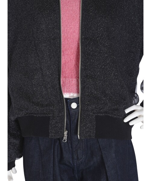 jouetie（ジュエティ）の「サテンリバーシブルMA-1（ジャケット/アウター・レディース・ブラック/ベビーピンク/ベージュ）」の13枚目の写真