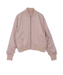 jouetie | サテンリバーシブルMA-1(ジャケット/アウター)