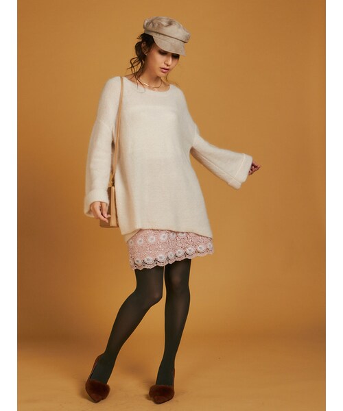 MERCURYDUO(マーキュリーデュオ)の「フェイクスエードSimpleキャスケット(帽子・レディース・ライトグレー/ブラック/キャメル・F)」の7枚目の写真