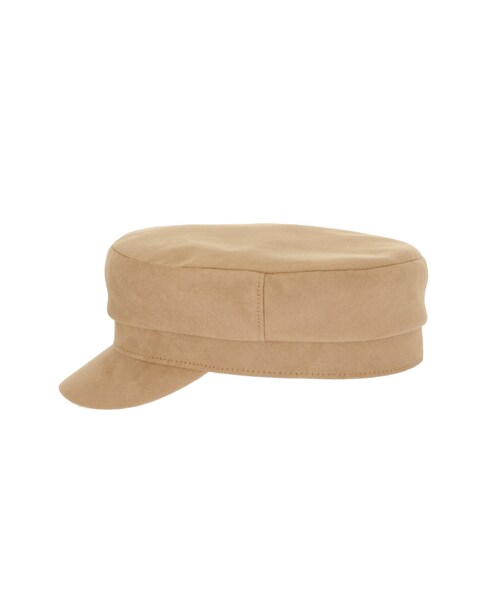 MERCURYDUO(マーキュリーデュオ)の「フェイクスエードSimpleキャスケット(帽子・レディース・ライトグレー/ブラック/キャメル・F)」の13枚目の写真