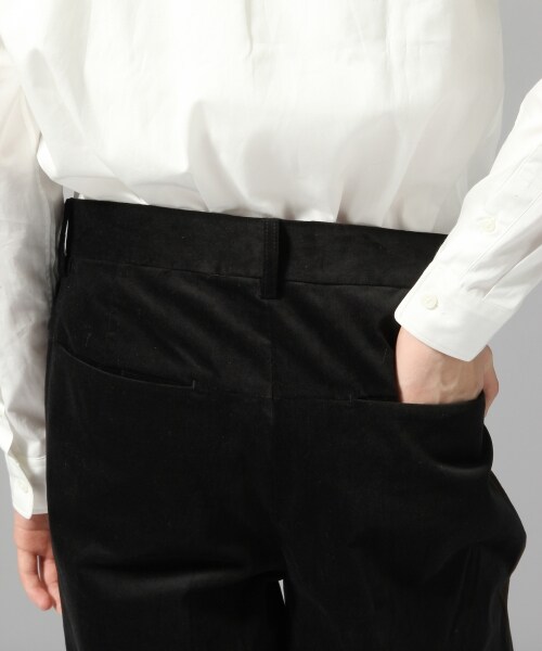 HARE(ハレ)の「ベッチンラインパンツ(パンツ・ブラック/ネイビー)」の12枚目の写真