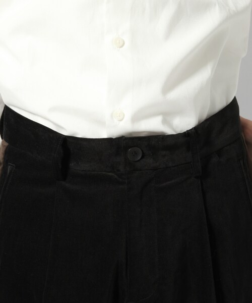 HARE(ハレ)の「ベッチンラインパンツ(パンツ・ブラック/ネイビー)」の9枚目の写真