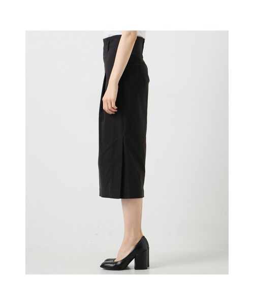 JOURNAL STANDARD(ジャーナルスタンダード)の「C/Rタックスカート(スカート・ブラック/ベージュ・36/38)」の11枚目の写真