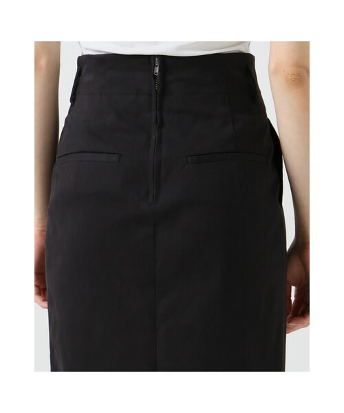 JOURNAL STANDARD(ジャーナルスタンダード)の「C/Rタックスカート(スカート・ブラック/ベージュ・36/38)」の14枚目の写真