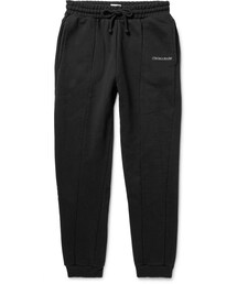 VETEMENTS | Vetements Panelled Loopback Cotton-Blend Jersey Sweatpants(その他パンツ)