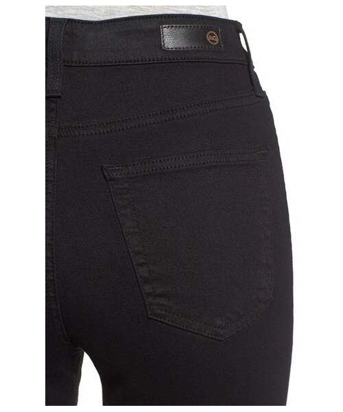 AG JEANS（エージージーンズ）の「AG Mila High Rise Skinny Jeans（デニムパンツ・レディース・Black・Regular 24/Regular 25/Regular 26/Regular 27/Regular 28/Regular 29/Regular 30）」の4枚目の写真