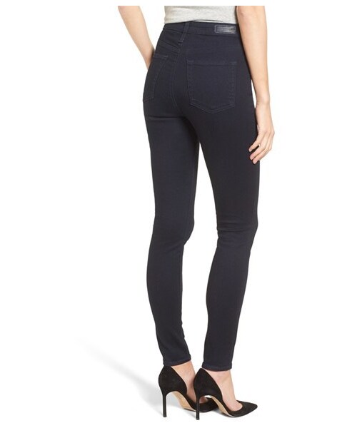 AG JEANS（エージージーンズ）の「AG Mila High Rise Skinny Jeans（デニムパンツ・レディース・Black・Regular 24/Regular 25/Regular 26/Regular 27/Regular 28/Regular 29/Regular 30）」の7枚目の写真