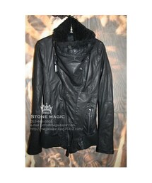KMRii（ケムリ）の「KMRii (ケムリ) ・レディース レザーJK