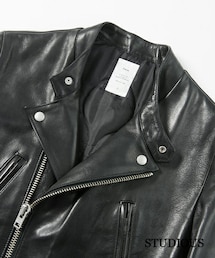 Name.（ネーム）の「ホースハイドダブルライダース（）」 - WEAR