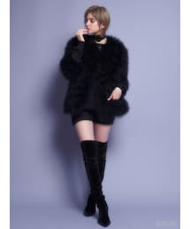 lilLilly（リルリリー）の「フェザーファーコート（）」 - WEAR