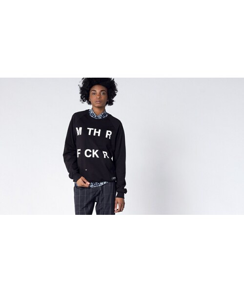 WILDFANG（ワイルドファング）の「MTHR FCKER Sweatshirt（その他・レディース・BLACK・XSMALL/SMALL/MEDIUM/LARGE/XLARGE）」の2枚目の写真