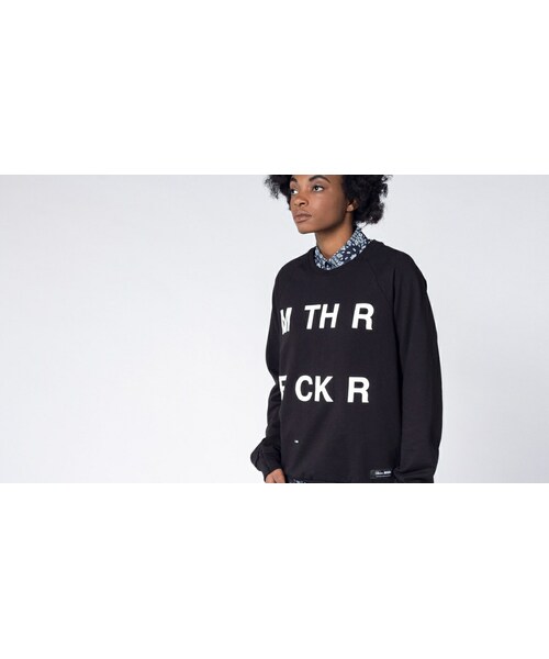 WILDFANG（ワイルドファング）の「MTHR FCKER Sweatshirt（その他・レディース・BLACK・XSMALL/SMALL/MEDIUM/LARGE/XLARGE）」の5枚目の写真