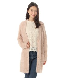 Honeys | シャギーロングカーデ(トップス)