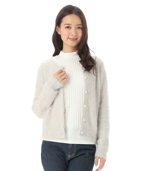 Honeys（ハニーズ）の「シャギーカーデ（カーディガン）」 - WEAR