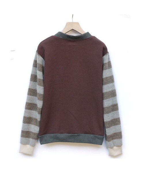 NIRAME.CO（ニラメッコ）の「囲炉裏カーディガン　ブラウン。（カーディガン/ボレロ・メンズ・その他）」の3枚目の写真