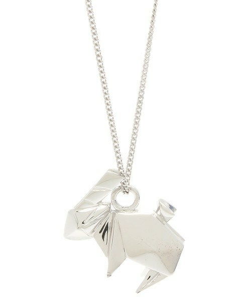 LION HEART（ライオンハート）の「Origami JewelleryMRABBITネックレス（ネックレス）」 WEAR