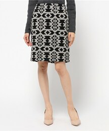 archives | 幾何柄タイトスカート(スカート)