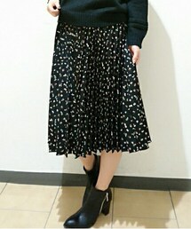 archives | 花柄プリーツスカート(スカート)