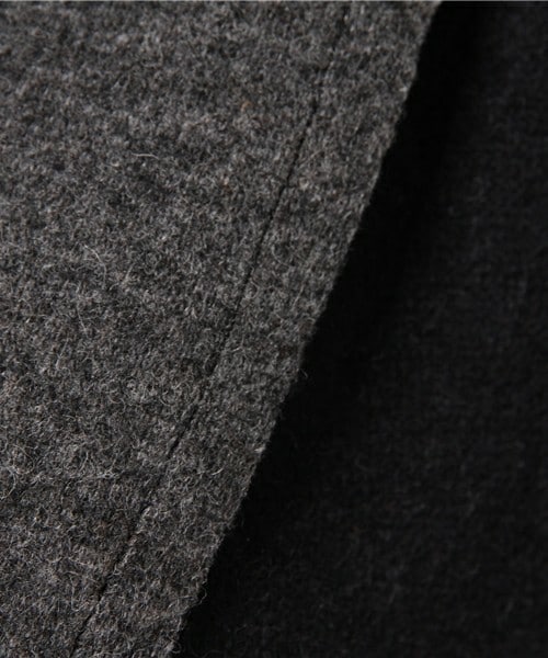 archives（アルシーヴ）の「ミスティックリバーショールコート（チェスターコート・レディース・ネイビー/キャメル・MEDIUM）」の11枚目の写真