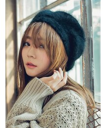 KORMARCH | アンゴラベレー帽(キャップ)