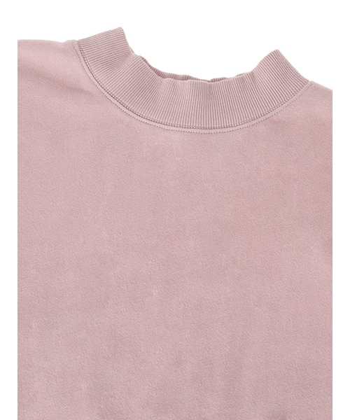 w closet(ダブルクローゼット)の「袖刺繍入り裏毛プルオーバー(トップス・レディース・ラベンダー/レッド/ブラック・FREE)」の7枚目の写真