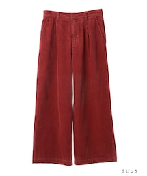 w closet | コーデュロイタック入りパンツ(パンツ)
