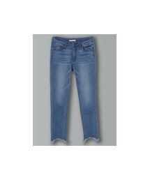 E hyphen world gallery | 裾カットオフストレッチデニムスキニ-(パンツ)