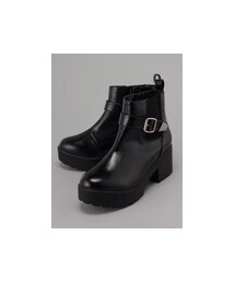 E hyphen world gallery | ベルトポイントショートブーツ(シューズ)