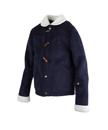 ROMANTIC CROWN | LUMBERJACK MOUTON JACKET_NAVY(ジャケット/アウター)