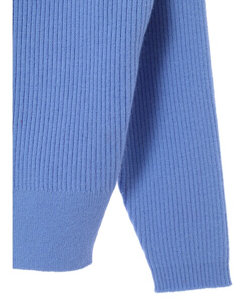 31 Sons de mode（トランテアン　ソン　ドゥ　モード）の「≪新作≫アンゴラ混オフショルダーニット《予約アイテム》（トップス・レディース・ブルー/レッド/ライトグレー/オフホワイト・36）」の8枚目の写真