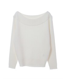 31 Sons de mode | ≪新作≫アンゴラ混オフショルダーニット《予約アイテム》(トップス)