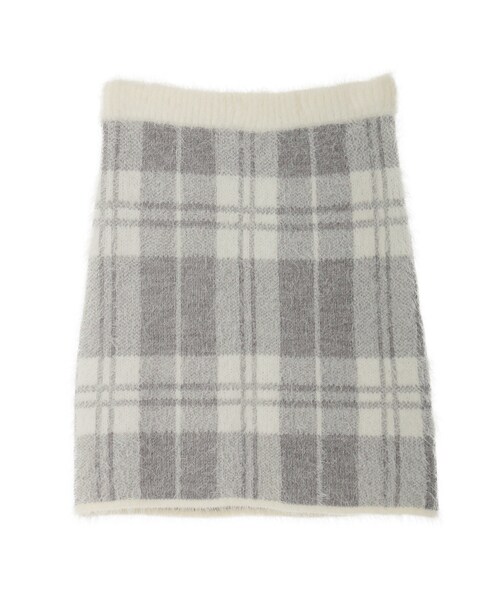 31 Sons de mode（トランテアン　ソン　ドゥ　モード）の「≪新作≫チェックプルオーバー×チェックタイトスカートSET UP(上下SET)《予約アイテム》（ワンピース/ドレス・レディース・オフホワイト/ピンク・36）」の9枚目の写真