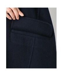 アパルトモン　Lisiere ブラック　フード　コート L'Appartement（アパルトモン）の「Lisiere DOUBLE FACE COAT