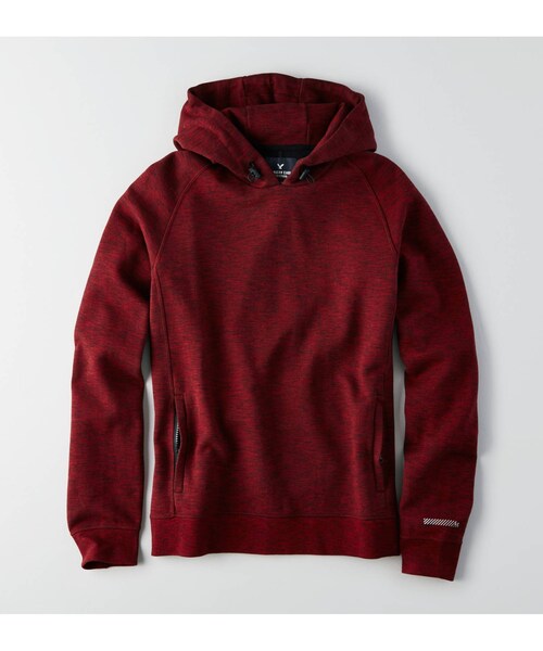 American Eagle（アメリカンイーグル）の「AEOアクティブフレックススウェットフーディー（パーカー・メンズ・グレー/ホワイト/コバルトブルー/レッド・XS/S/M/L/XL/XXL/XXXL）」の4枚目の写真