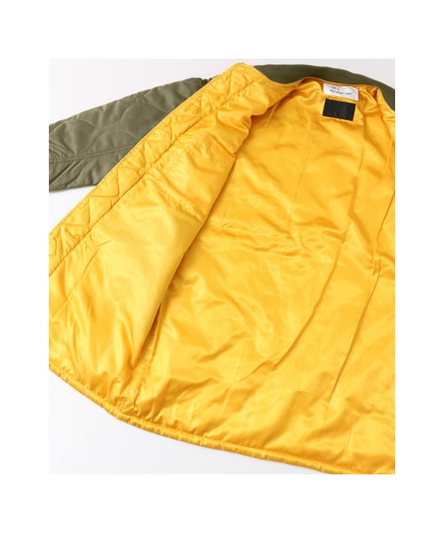 URBAN RESEARCH(アーバンリサーチ)の「DK made×URBAN RESEARCH iD キルティングミリタリーコート(ジャケット/アウター・メンズ・KHAKI/BLACK・M/L)」の20枚目の写真