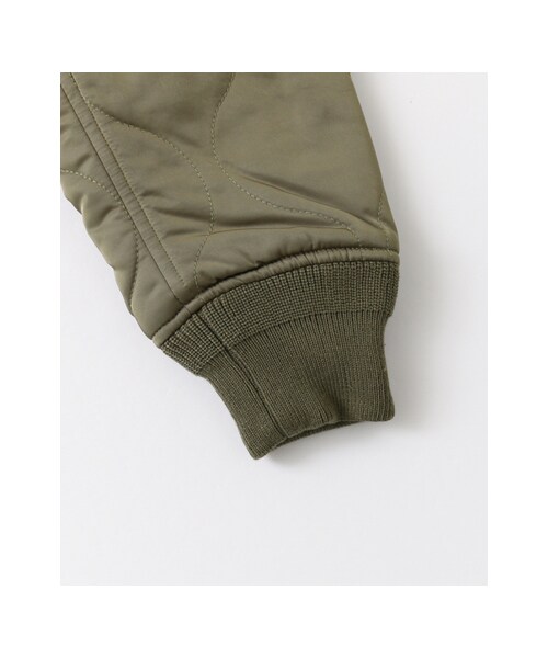 URBAN RESEARCH(アーバンリサーチ)の「DK made×URBAN RESEARCH iD キルティングミリタリーコート(ジャケット/アウター・メンズ・KHAKI/BLACK・M/L)」の13枚目の写真