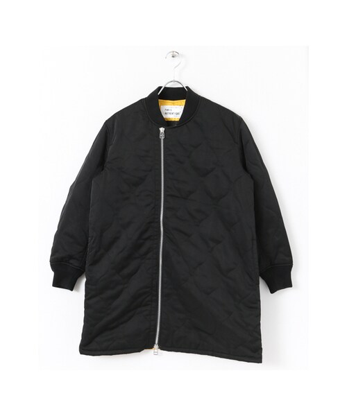 URBAN RESEARCH(アーバンリサーチ)の「DK made×URBAN RESEARCH iD キルティングミリタリーコート(ジャケット/アウター・メンズ・KHAKI/BLACK・M/L)」の2枚目の写真