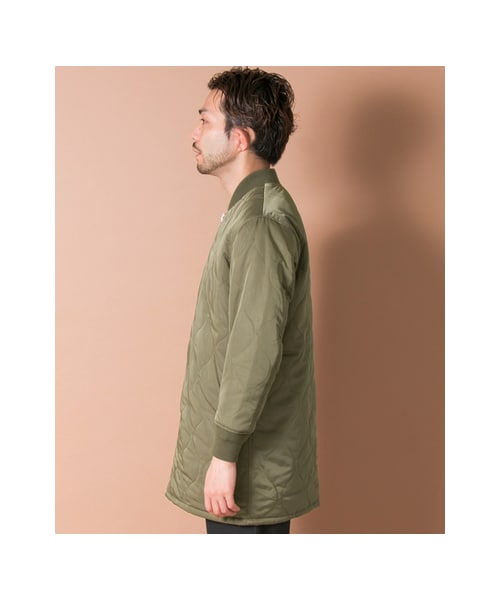 URBAN RESEARCH(アーバンリサーチ)の「DK made×URBAN RESEARCH iD キルティングミリタリーコート(ジャケット/アウター・メンズ・KHAKI/BLACK・M/L)」の8枚目の写真