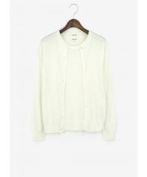 PLST アンサンブル　ブラック 美しいカッティングのアンサンブル 9号・ブラック｜東京ソワール