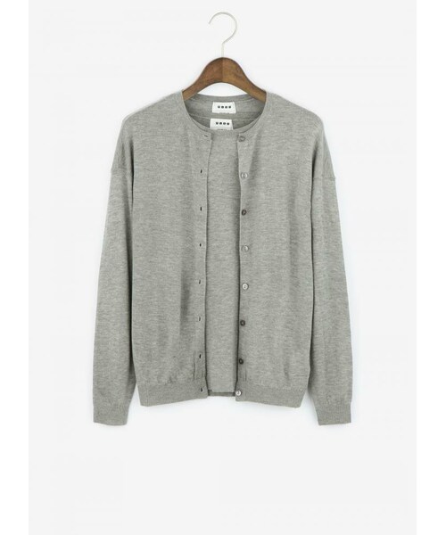 PLST（プラステ）の「ハイゲージアンサンブルニット（カーディガン