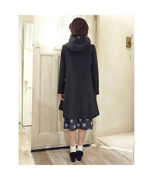 F i.n.t(フィント)の「フード付リボンコート/F i.n.t(ダウンジャケット/コート・レディース・その他)」の4枚目の写真