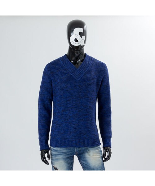 CALL&RESPONSE（コールアンドレスポンス）の「畦編みVネックニット/ＣＡＬＬ＆ＲＥＳＰＯＮＳＥ　　/  162-1441-01（ニット/セーター・メンズ・その他）」の3枚目の写真