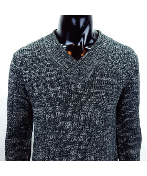 CALL&RESPONSE（コールアンドレスポンス）の「畦編みVネックニット/ＣＡＬＬ＆ＲＥＳＰＯＮＳＥ　　/  162-1441-01（ニット/セーター・メンズ・その他）」の6枚目の写真