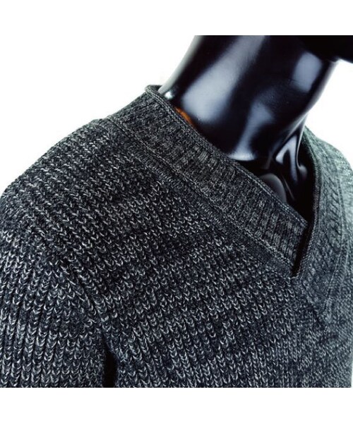 CALL&RESPONSE（コールアンドレスポンス）の「畦編みVネックニット/ＣＡＬＬ＆ＲＥＳＰＯＮＳＥ　　/  162-1441-01（ニット/セーター・メンズ・その他）」の8枚目の写真