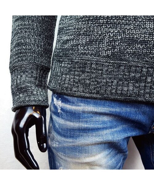 CALL&RESPONSE（コールアンドレスポンス）の「畦編みVネックニット/ＣＡＬＬ＆ＲＥＳＰＯＮＳＥ　　/  162-1441-01（ニット/セーター・メンズ・その他）」の9枚目の写真